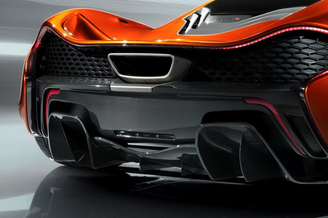McLaren P1 diffuseur downshift
