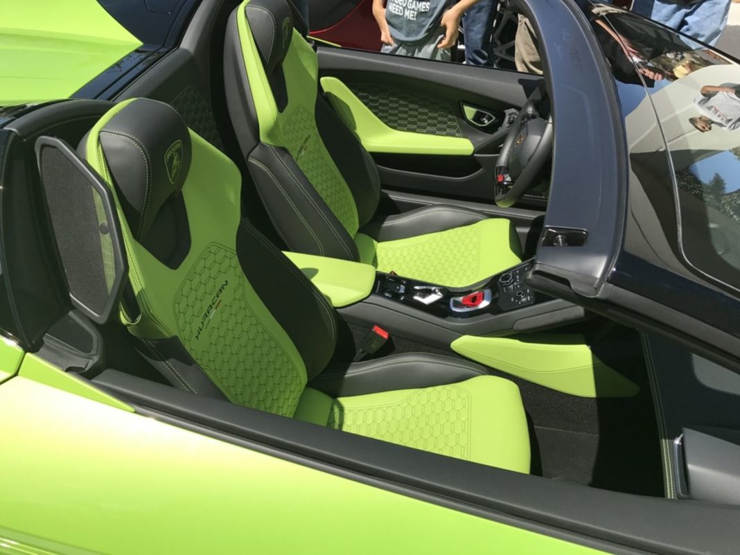 lamborghini interieur Aventador SV