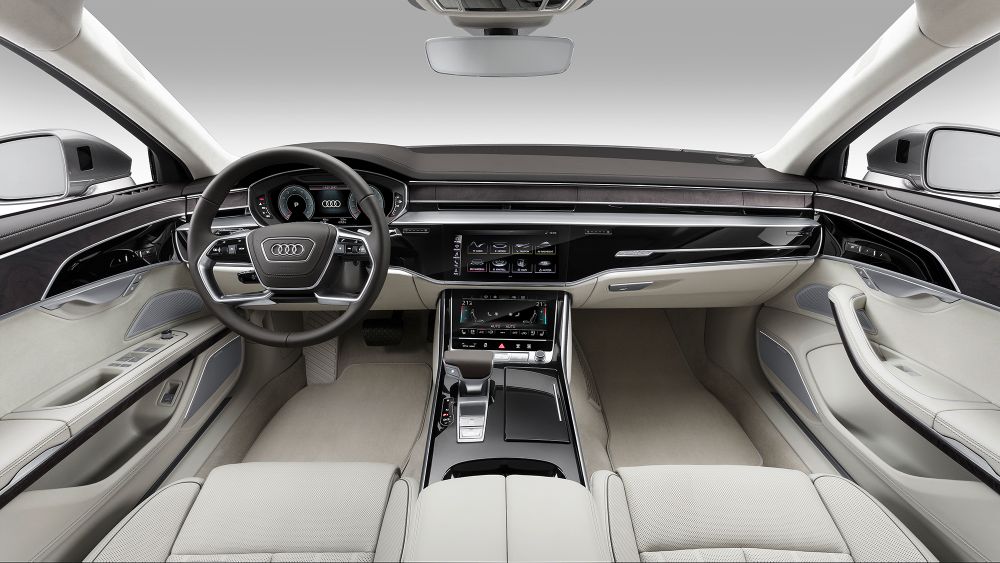 Audi A8 nouvelle 2017 interieur