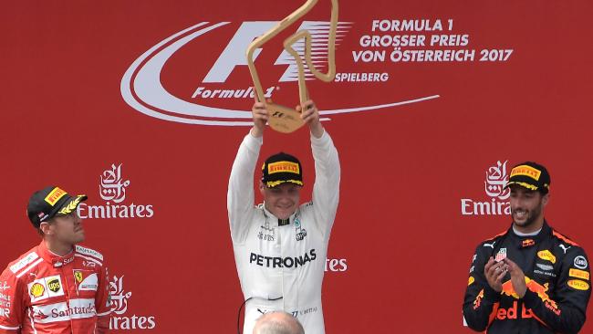 Valtteri Bottas gagne le GP d'Autriche 2017