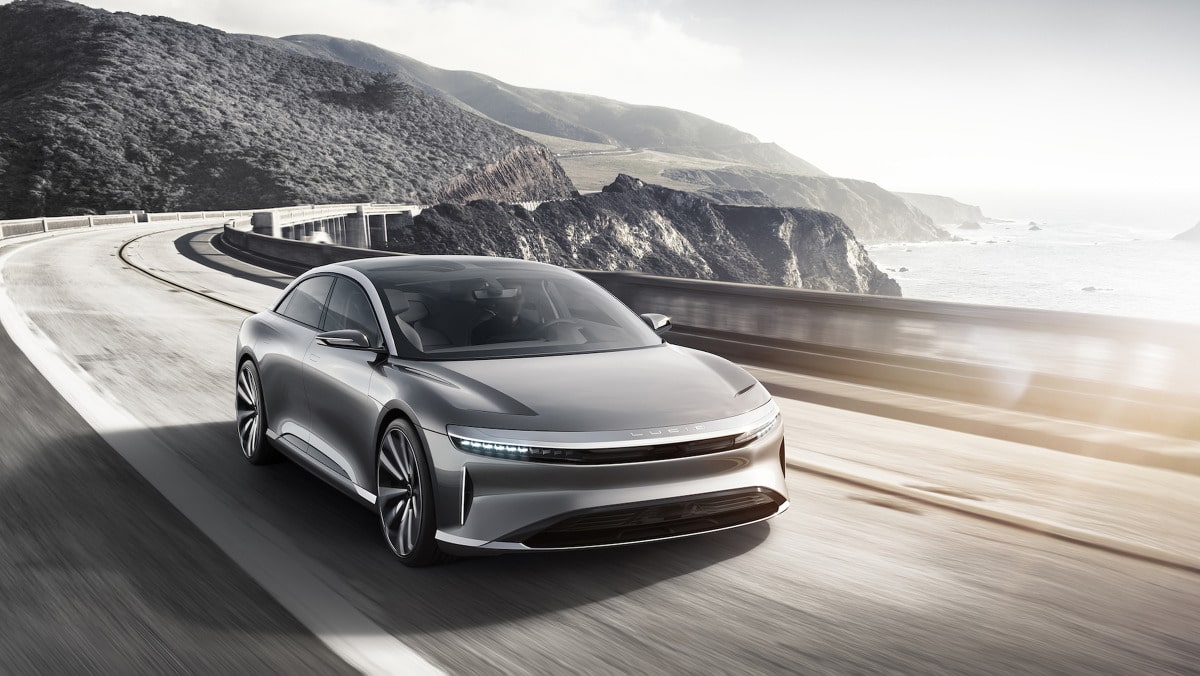 Lucid Motors Air 400 km/h 1000 ch