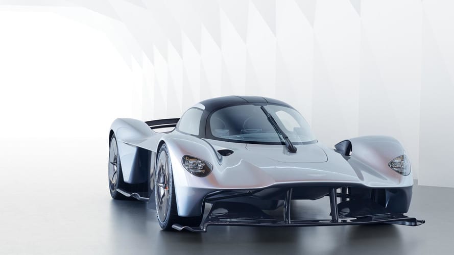 Aston Martin Valkyrie face avant