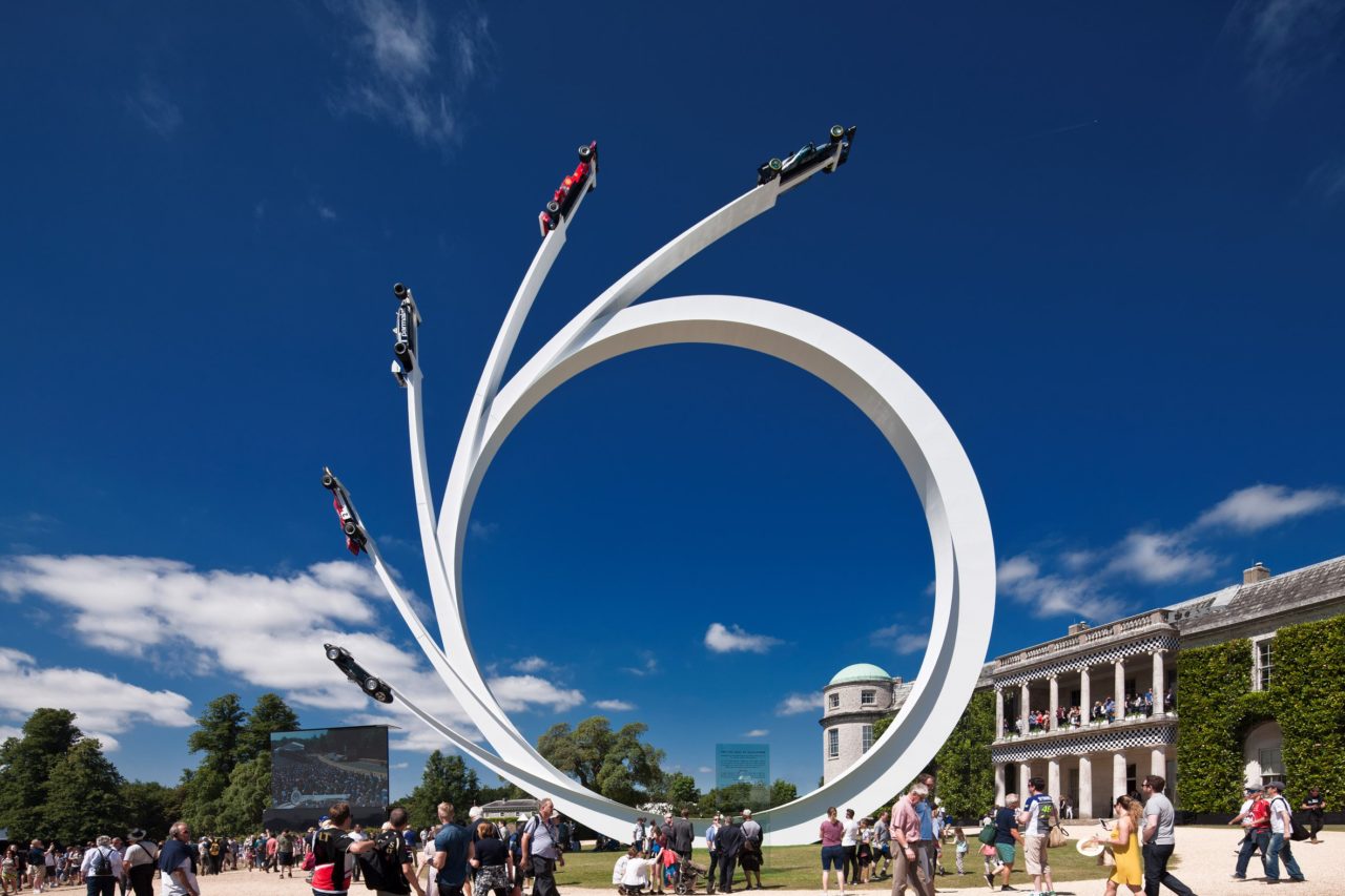 Gerry Judah Sculpture Goodwood 2017