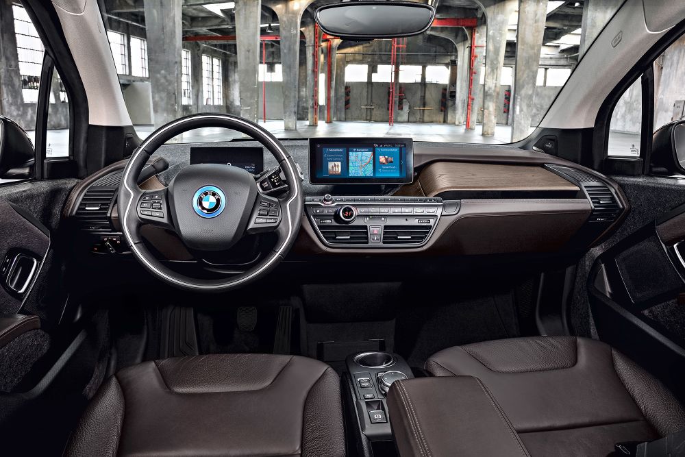 BMW i3s electrique interieur