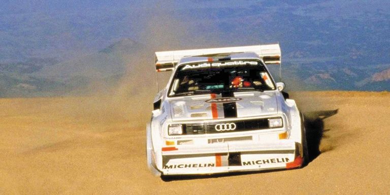 Audi Quattro 5 cylindres en ligne Pikes Peak