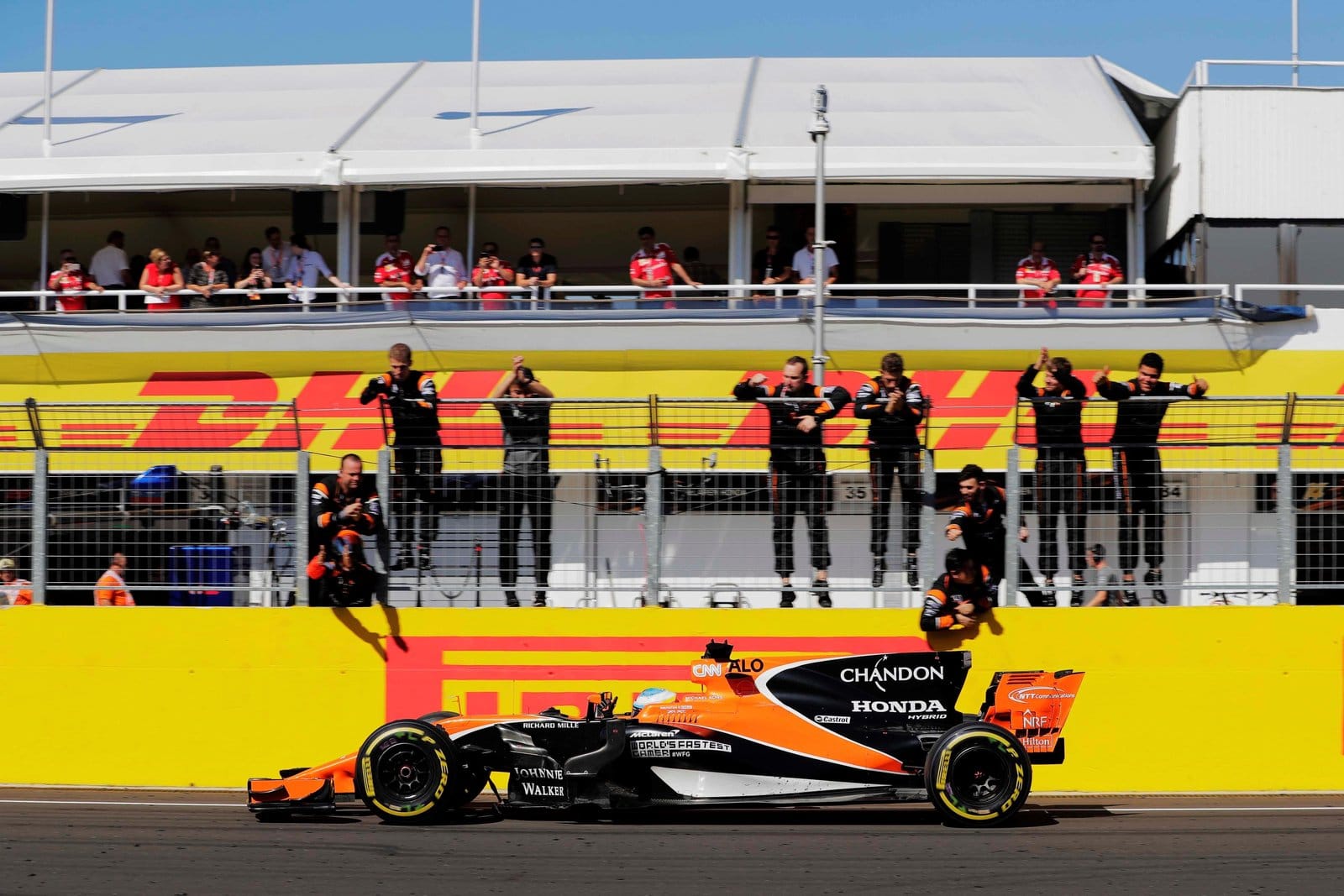 McLaren Honda Alonso Grand Prix Budapest 2017