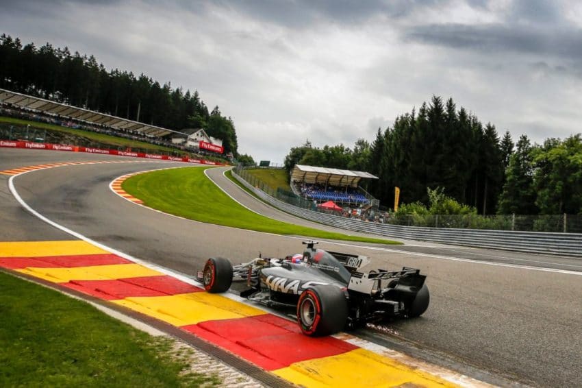 Romain Grosjean Grand Prix de Belgique 2017