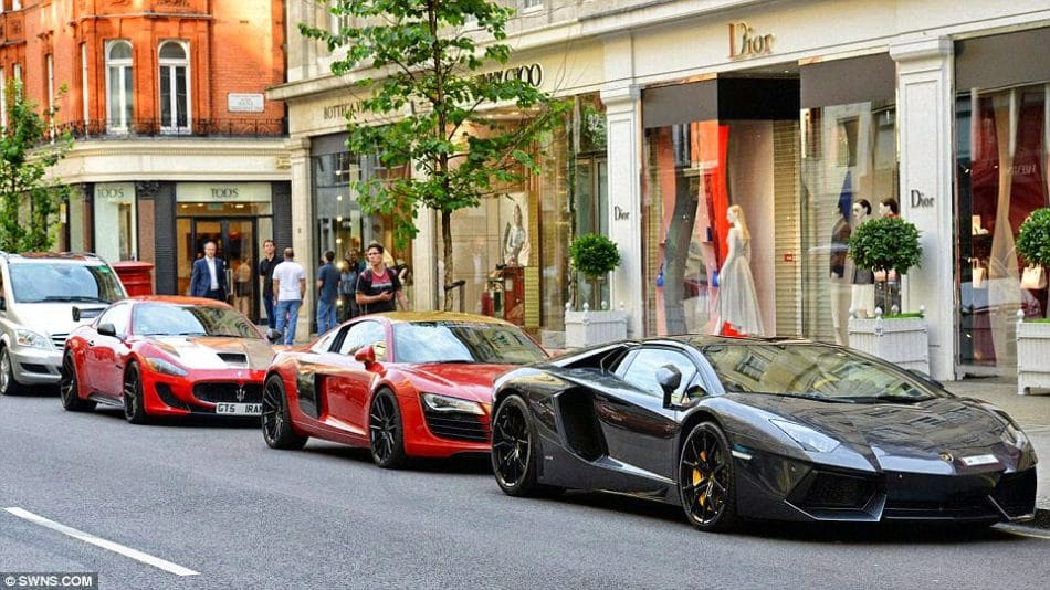 Supercars Londres