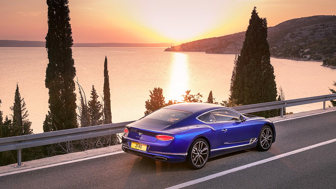 Bentley Continental GT 2018 arrière