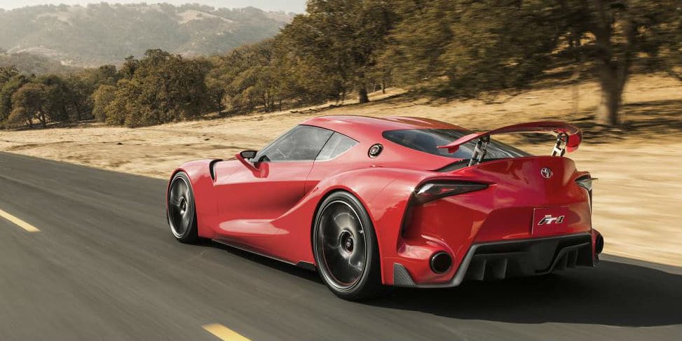 Toyota Supra concept car (2019)