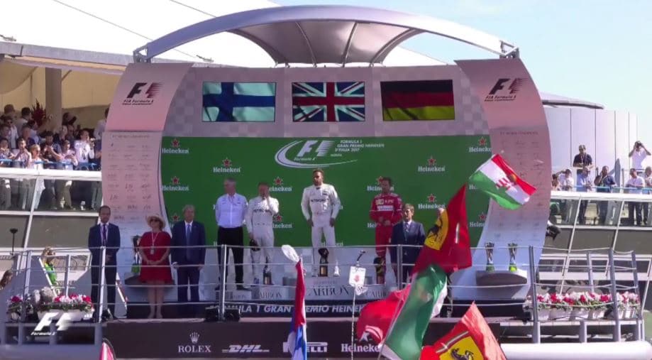 Grand Prix d’Italie 2017 Podium