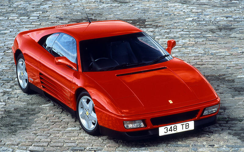 Ferrari 348 TB-TS (1989) - Moteur central arrière