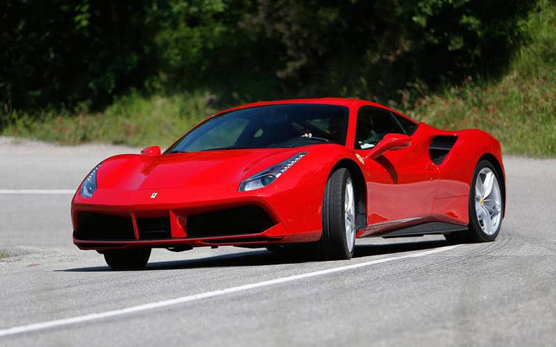 Ferrari 488 GTB - Moteur central arrière