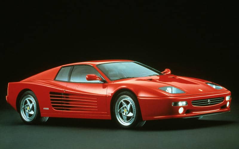 Ferrari F512 M (1994) - Moteur central arrière