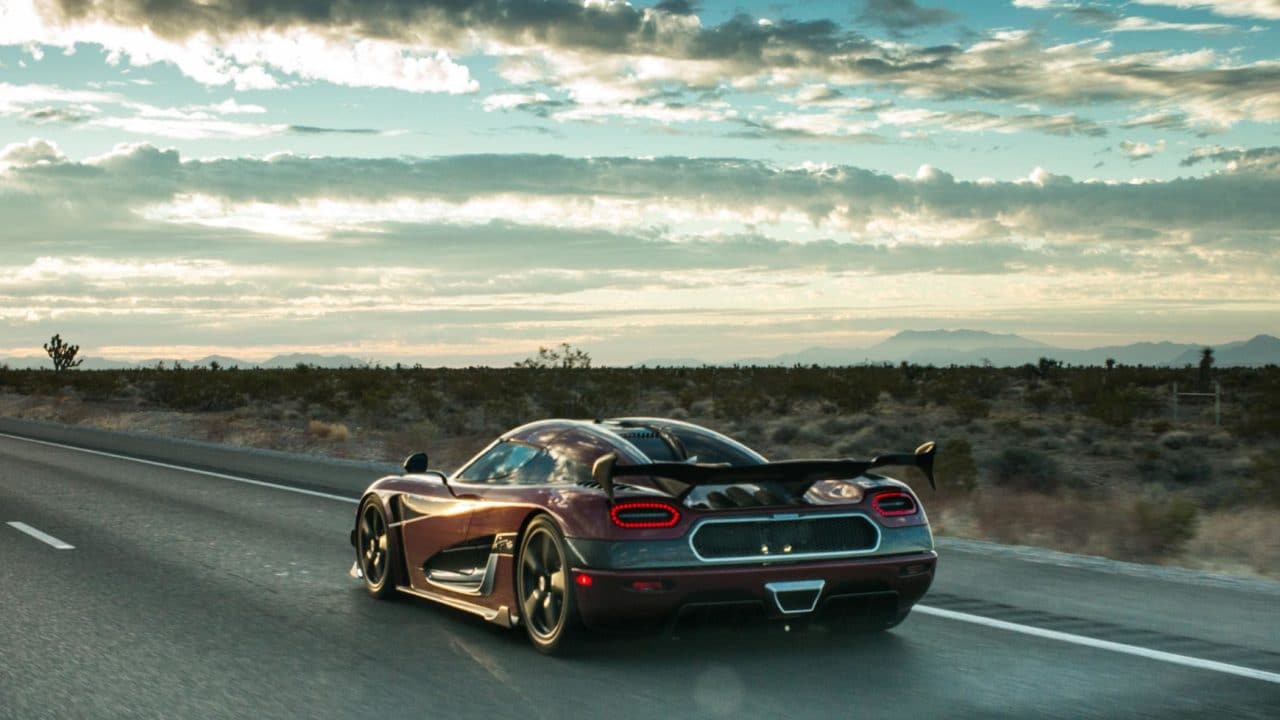 Koenigsegg Record du monde de Vmax pour l'Agera RS (supercar)