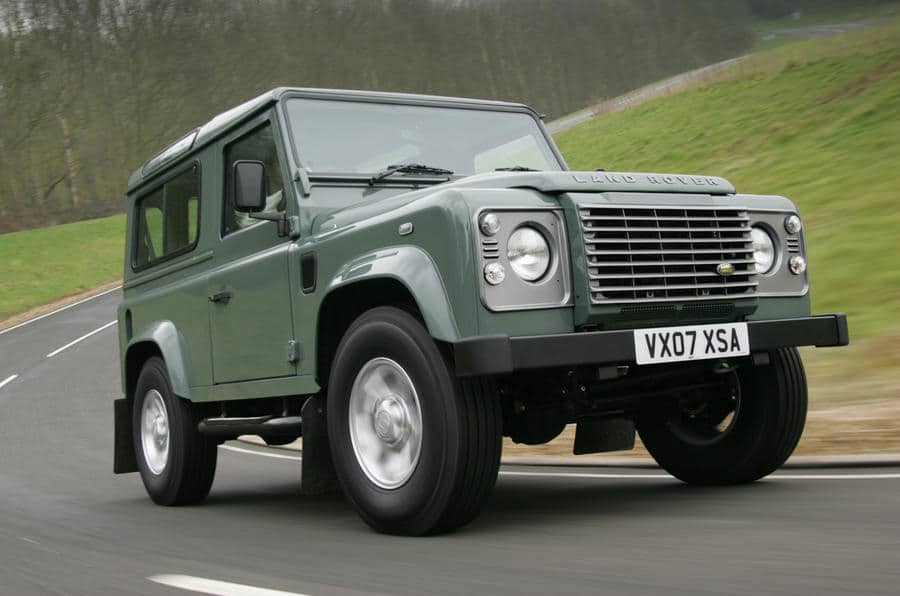 Defender - top 10 voitures innovantes