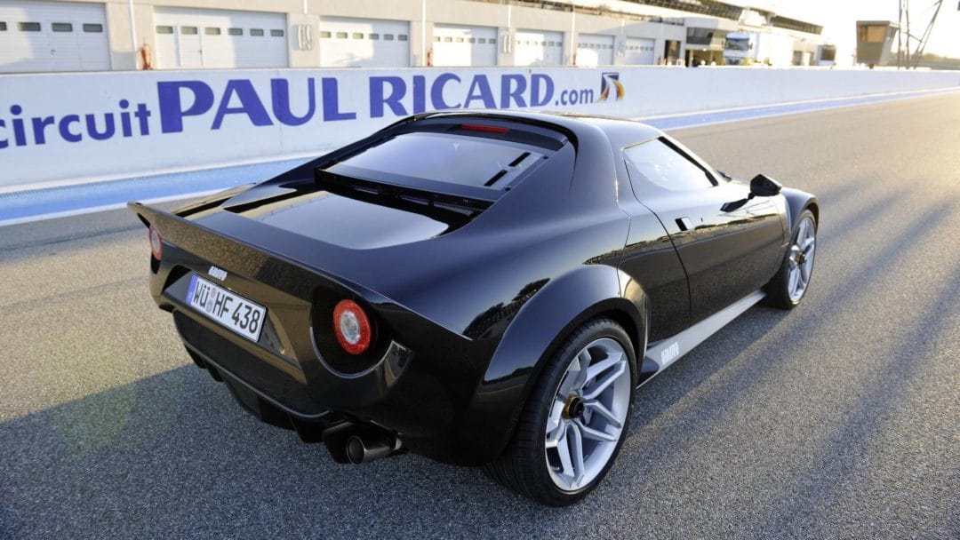 La nouvelle Lancia Stratos au Circuit Paul Ricard