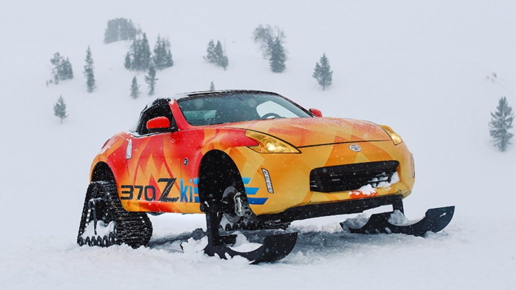 Nissan 370Zki snowmobile 7