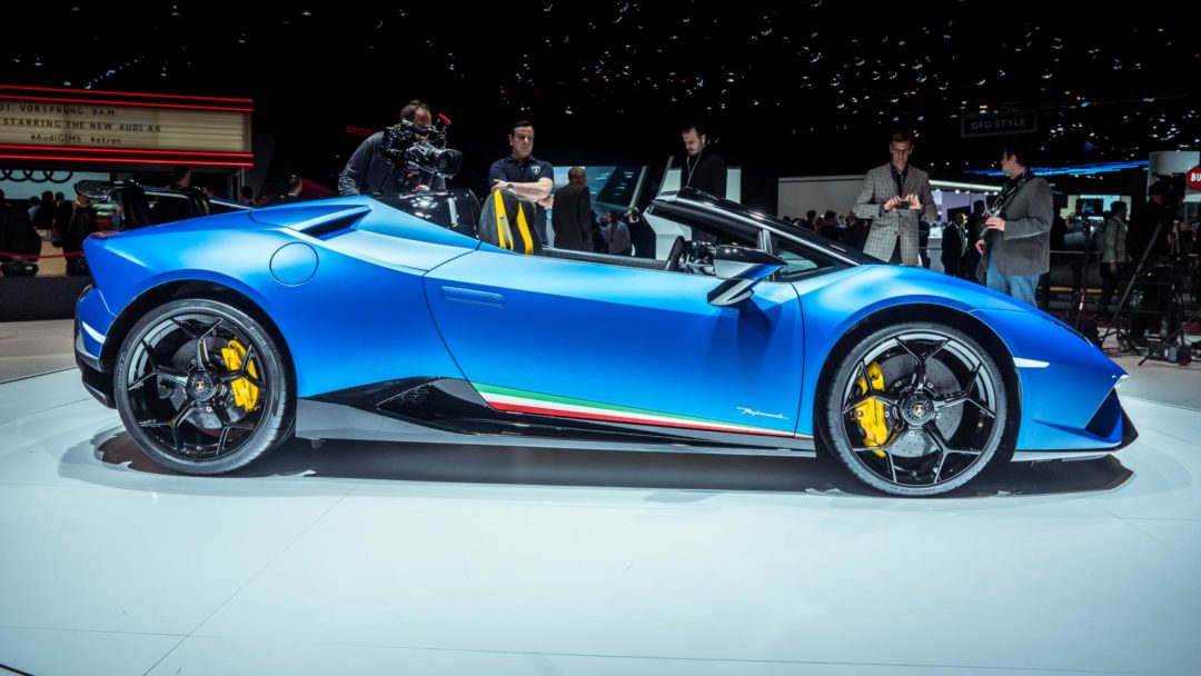 Genève 2018 : Huracan Performante Spyder 4