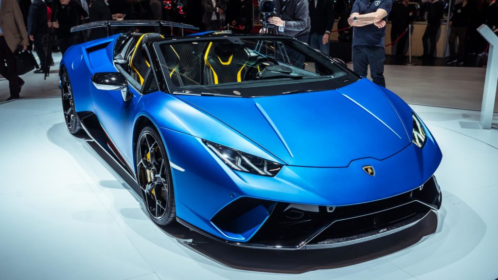 Genève 2018 : Huracan Performante Spyder