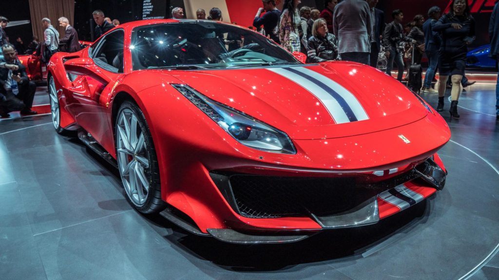 Ferrari 488 Pista au Salon de Genève 2018