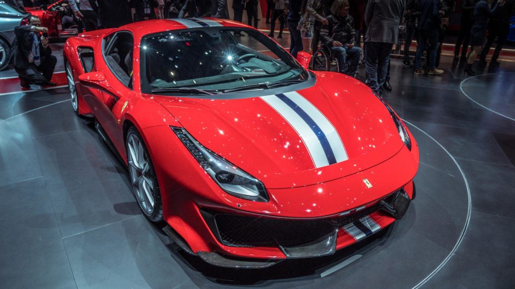 Ferrari 488 Pista au Salon de Genève 2018 (9)