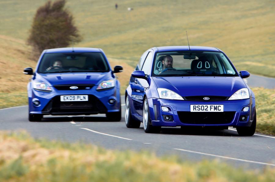 Ford Focus RS mk1 et mk2