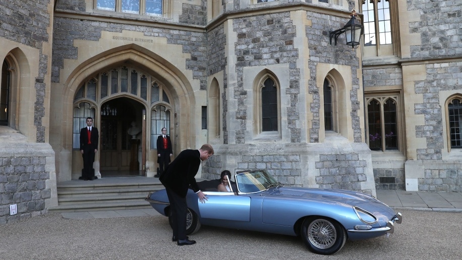 Jaguar Type E Zero du Royal Wedding