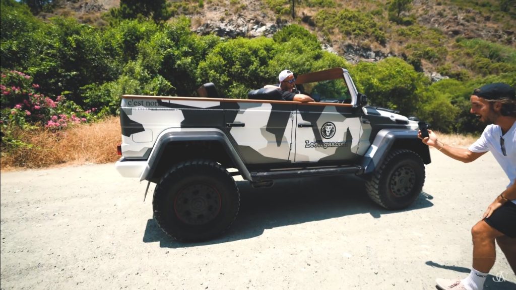 Le nouveau Mercedes G500 cabriolet de Jon Olsson