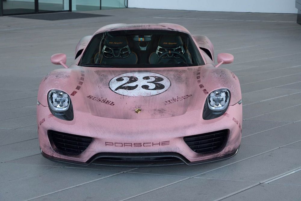 Porsche 918 Spyder Pink Pig