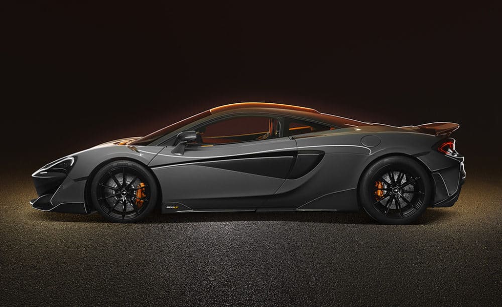 McLaren 600LT de profil