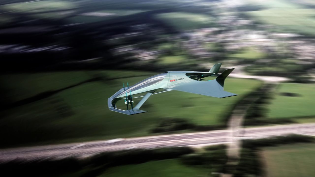 Volante Vision Concept en vol