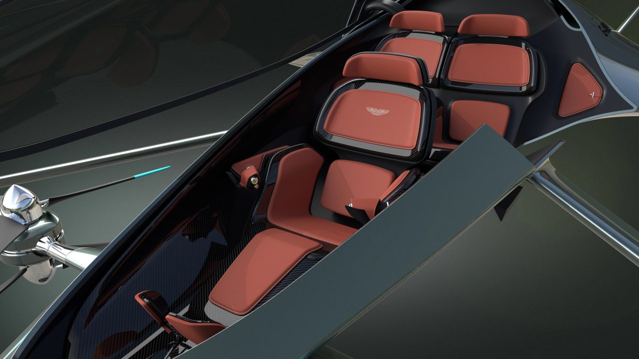 Volante Vision Concept intérieur cockpit