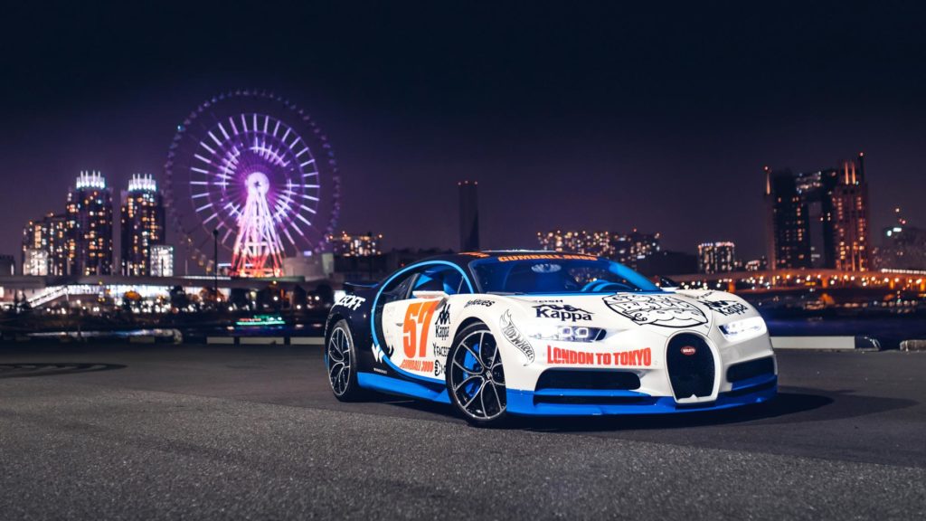 Gumball 3000 - bugatti chiron