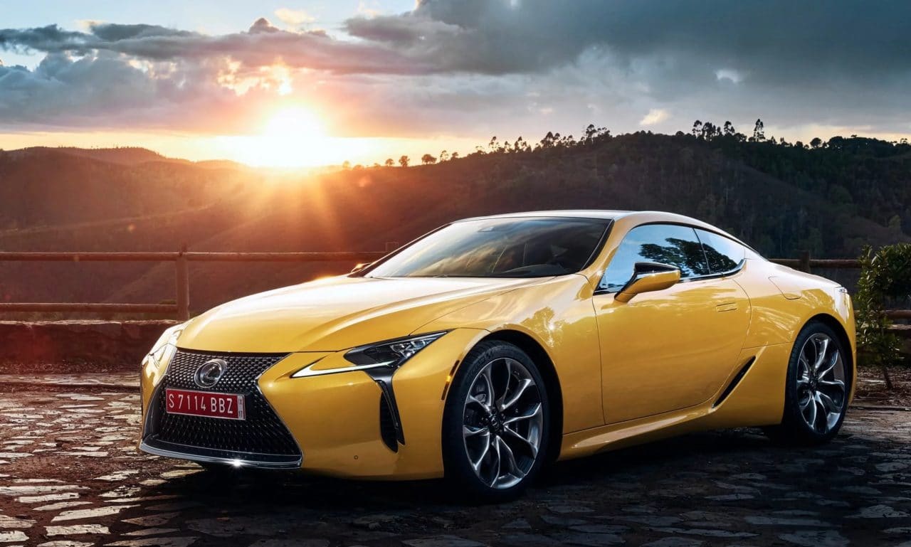 Nouvelle Lexus LC Yellow Edition