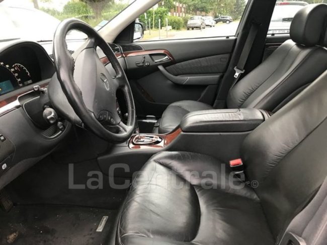 Interieur avant Mercedes Classe S