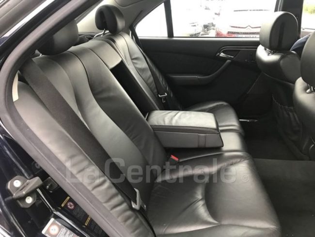 Interieur arrière Mercedes Classe S