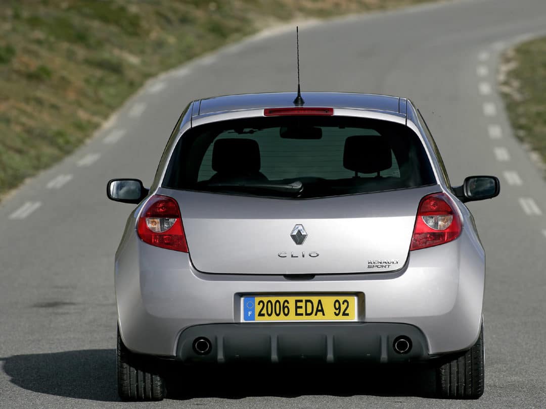Renault Clio 3 RS phase 1 de dos