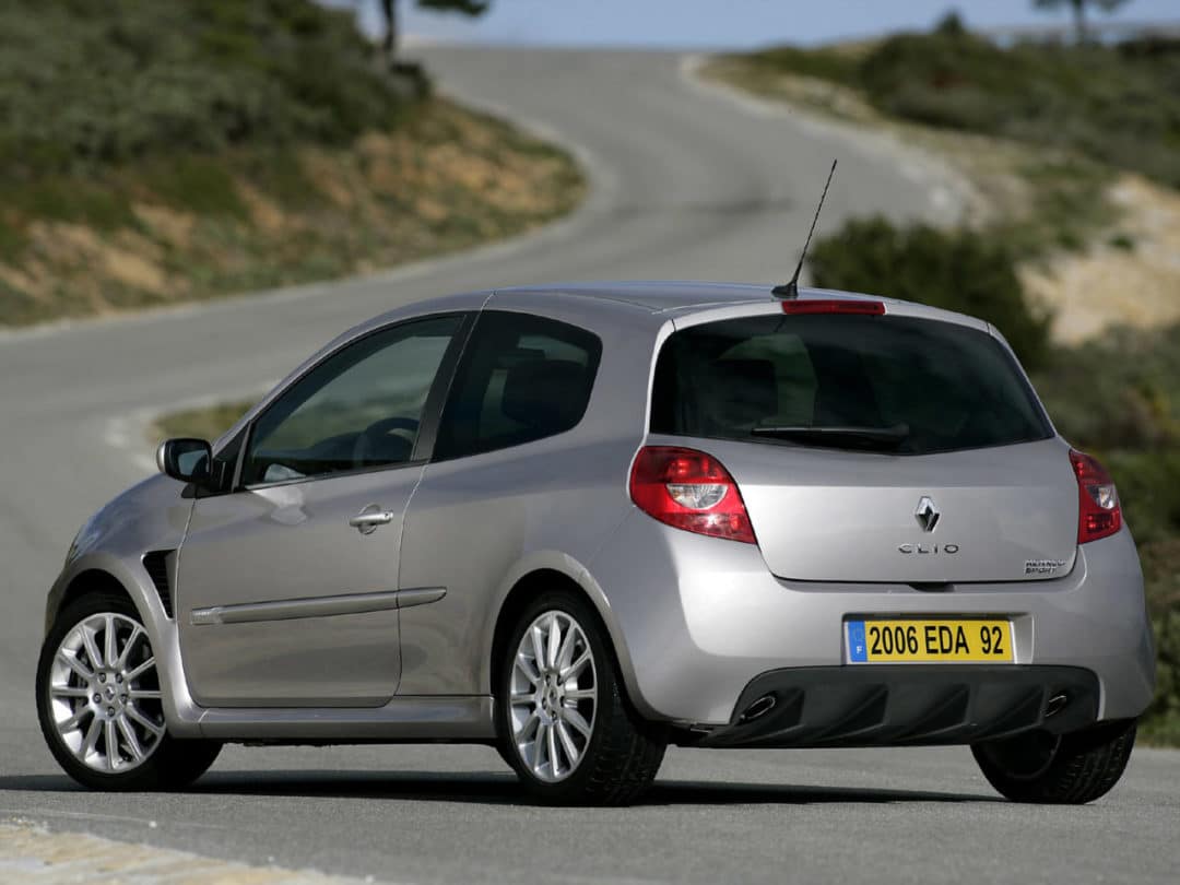 Arrière Renault Clio 3 RS phase 1