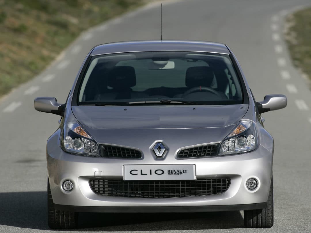 Renault Clio 3 RS phase 1 de face