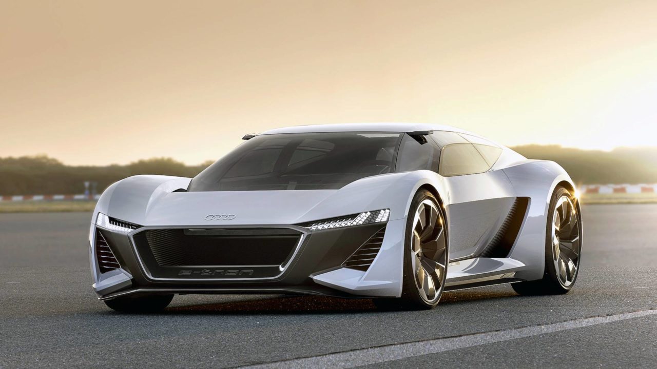 Audi PB18 e-tron supercar électrique allemande