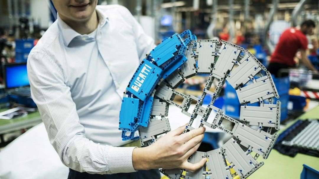 Disques freins Bugatti Chiron Lego Technic 1:1