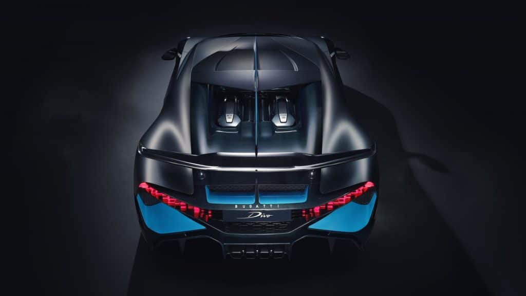 Arrière de la Bugatti Divo
