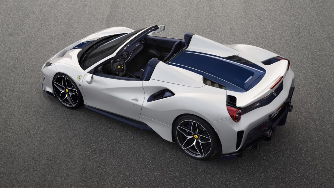 Ferrari 488 Pista Spider arrière