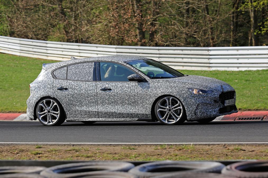 Ford Focus ST prévue pour 2019 de profil