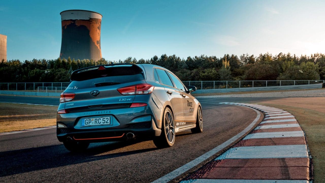 Arrière de la Hyundai i30 N GTS Black de RaceChip