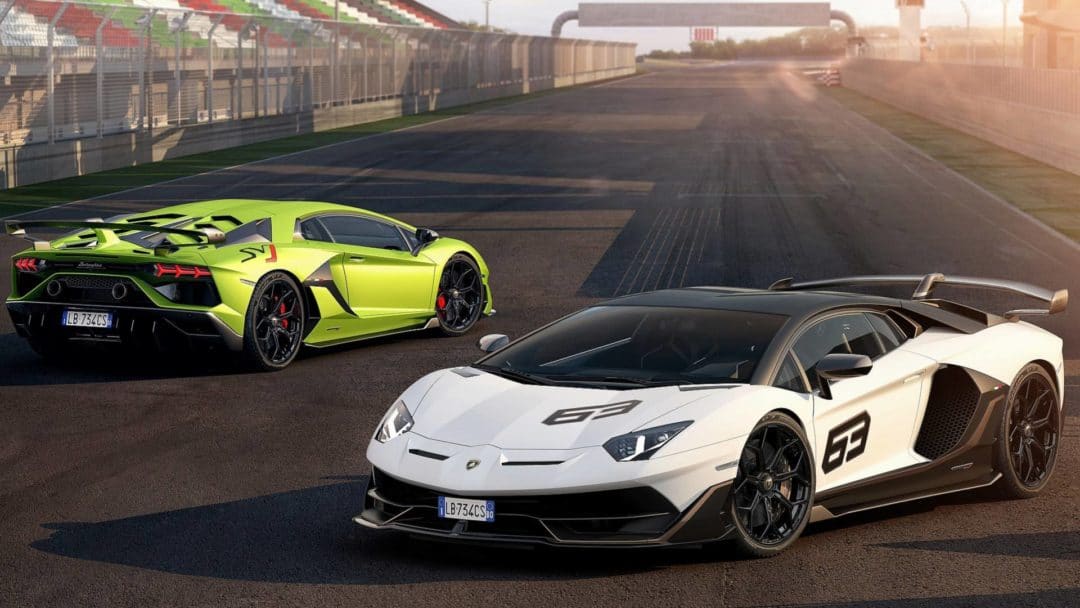 Lamborghini Aventador SVJ et SVJ 63