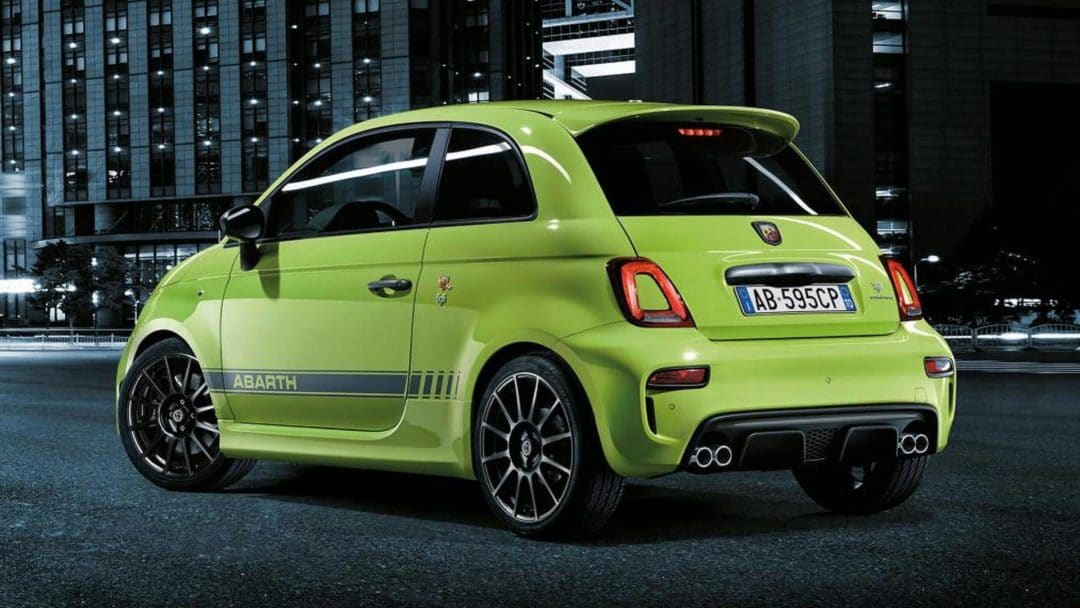 Arrière 595 Abarth 