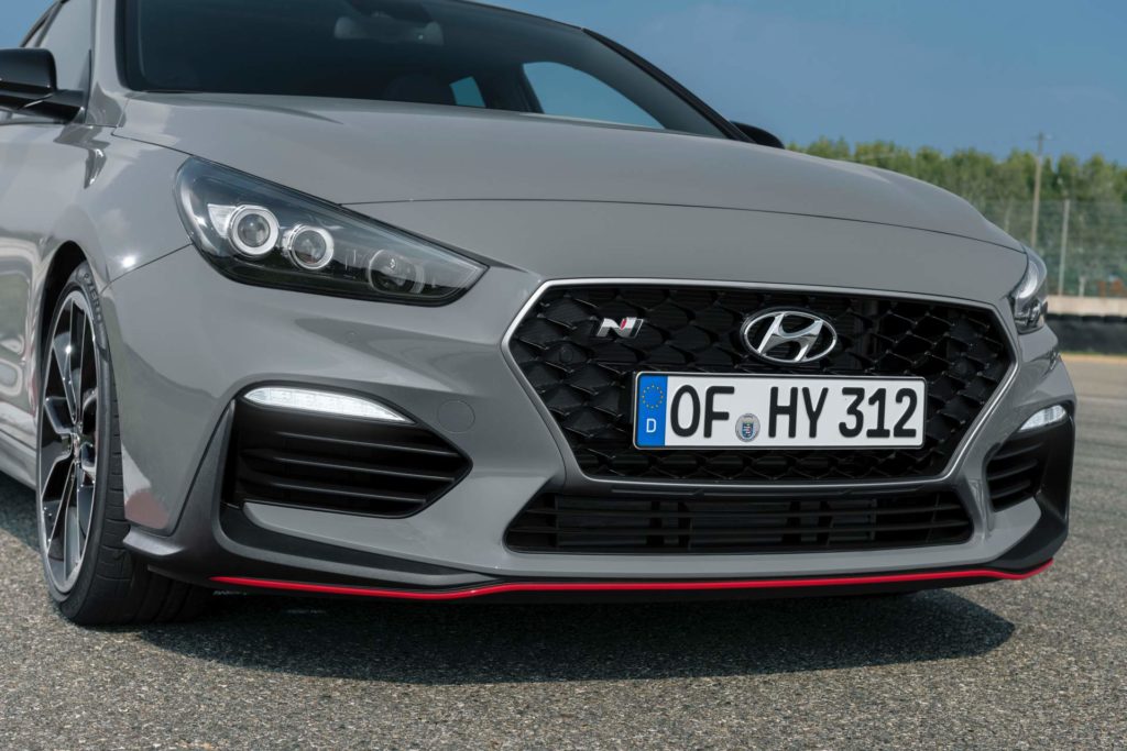 Hyundai i30 Fastback N pare choc avant