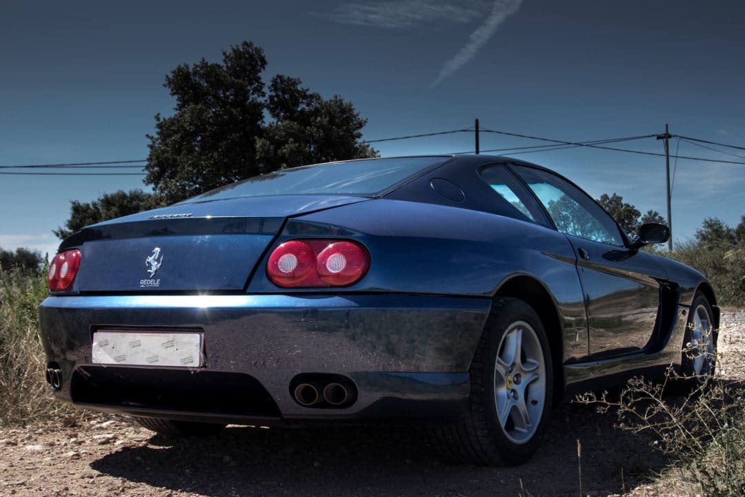 3/4 arrière Ferrari 456 GT